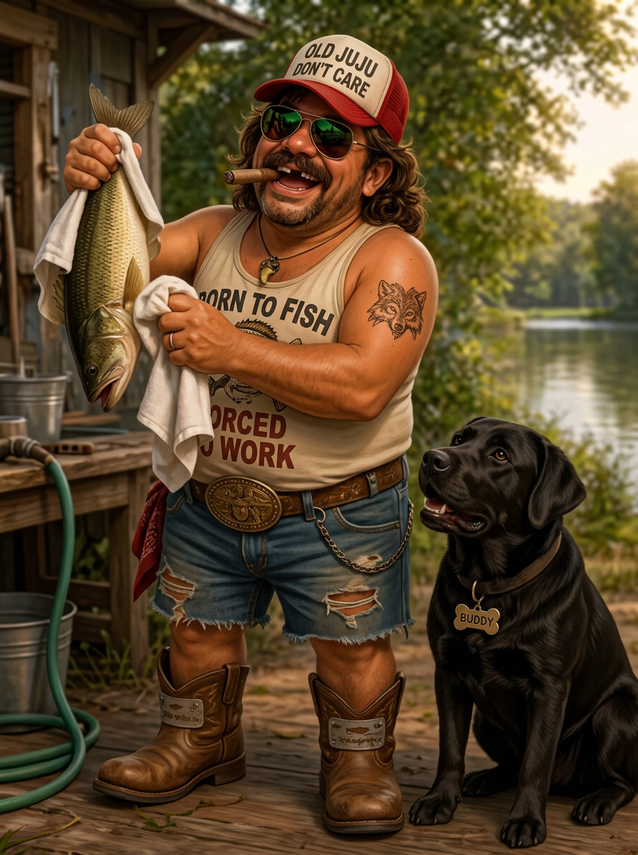 Cleanin' the catch